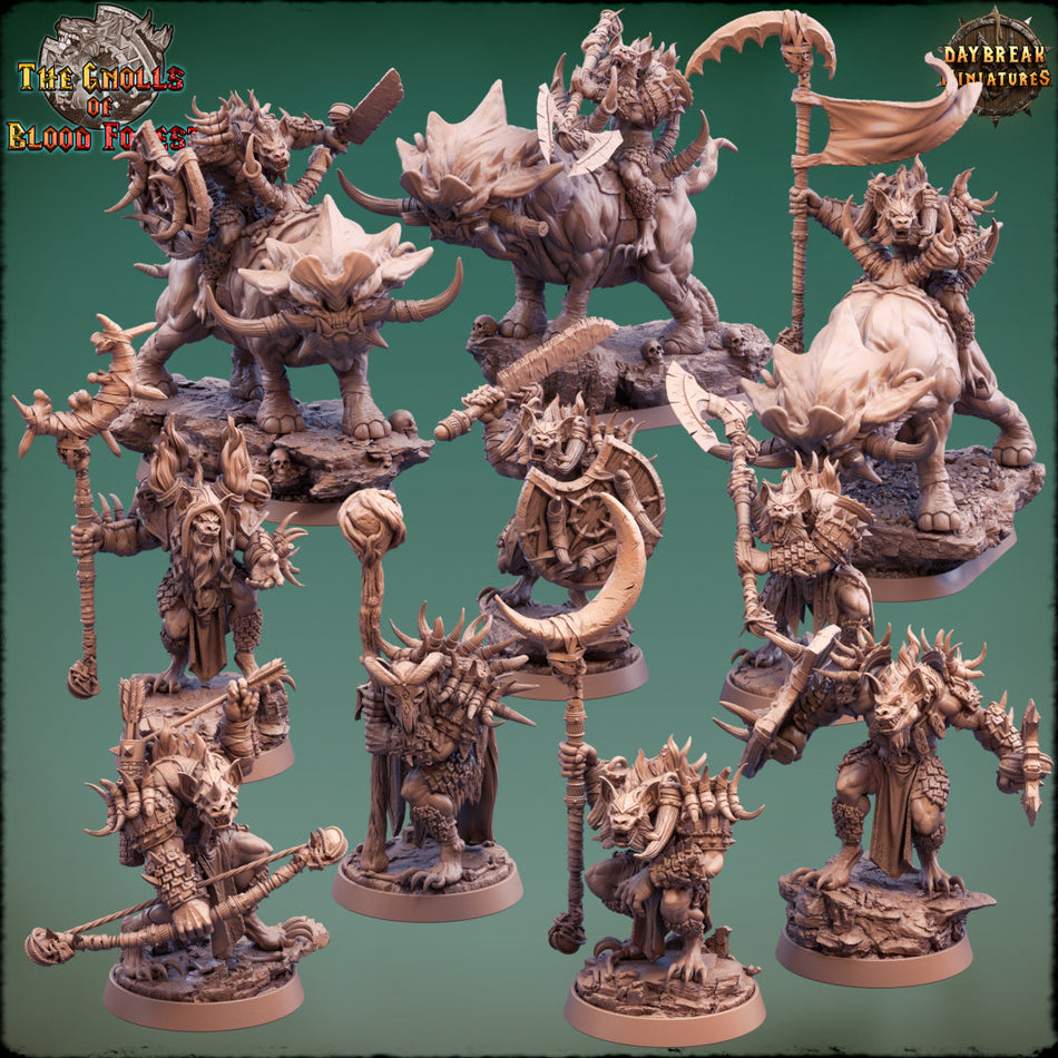 Gnolle - The Gnolls of Blood Forest - Daybreak Miniatures