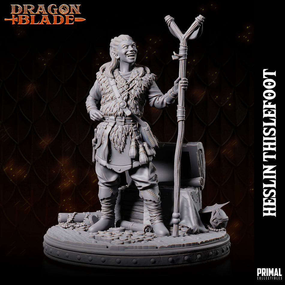 Heslin Thislefoot - Dragon Blade - Primal Collectibles