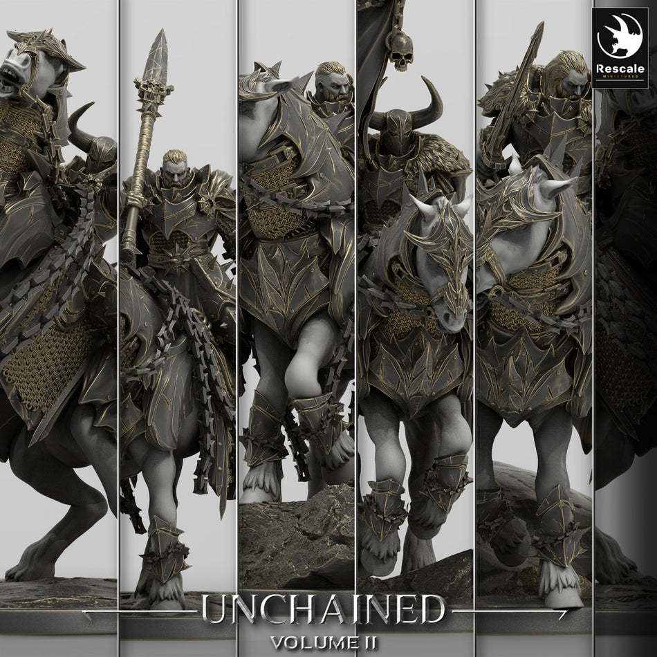 Horse - Unchained II - Rescale Miniatures