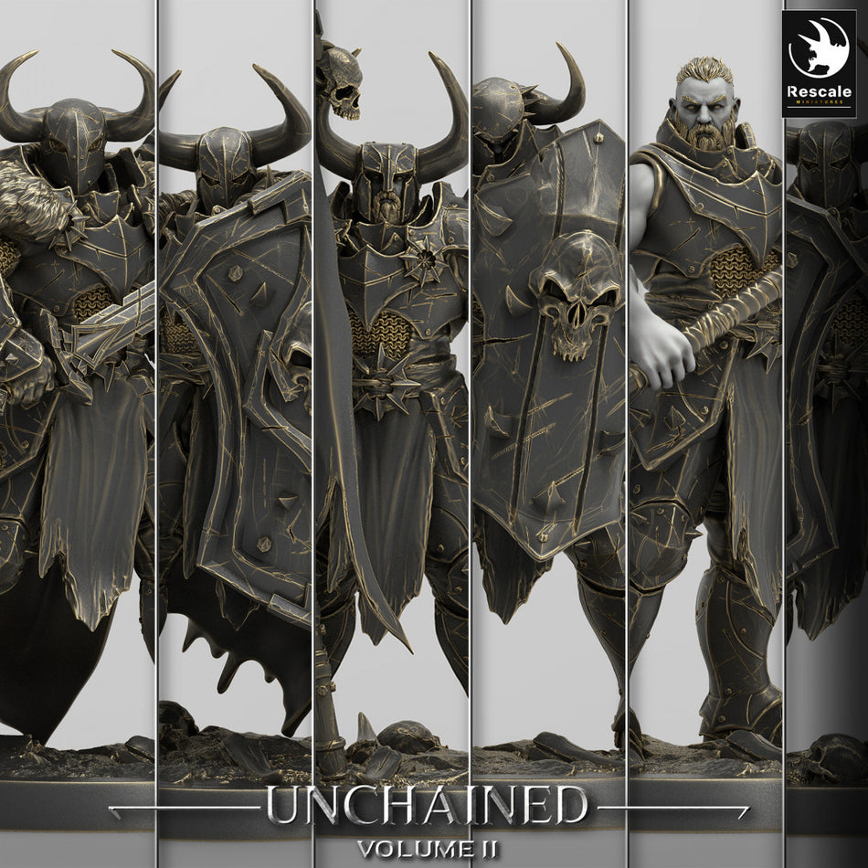 Warrior - Unchained II - Rescale Miniatures