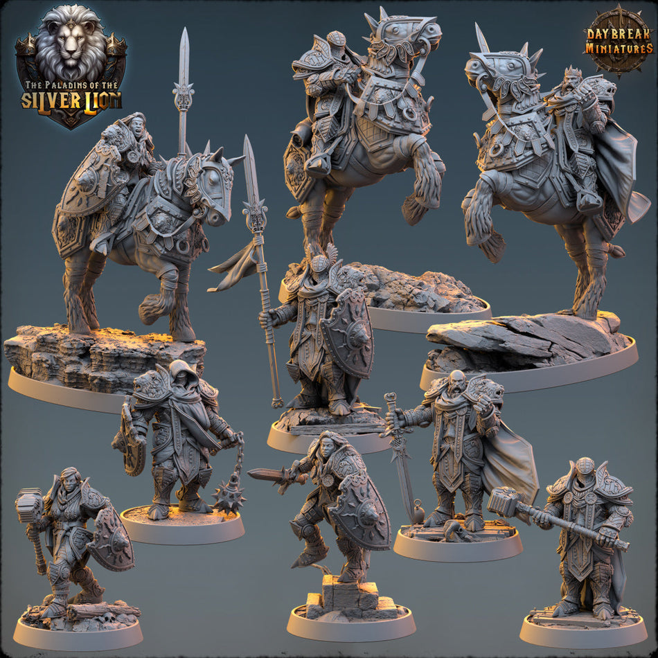 Paladin - The Paladins of The Silver Lion - Daybreak Miniatures