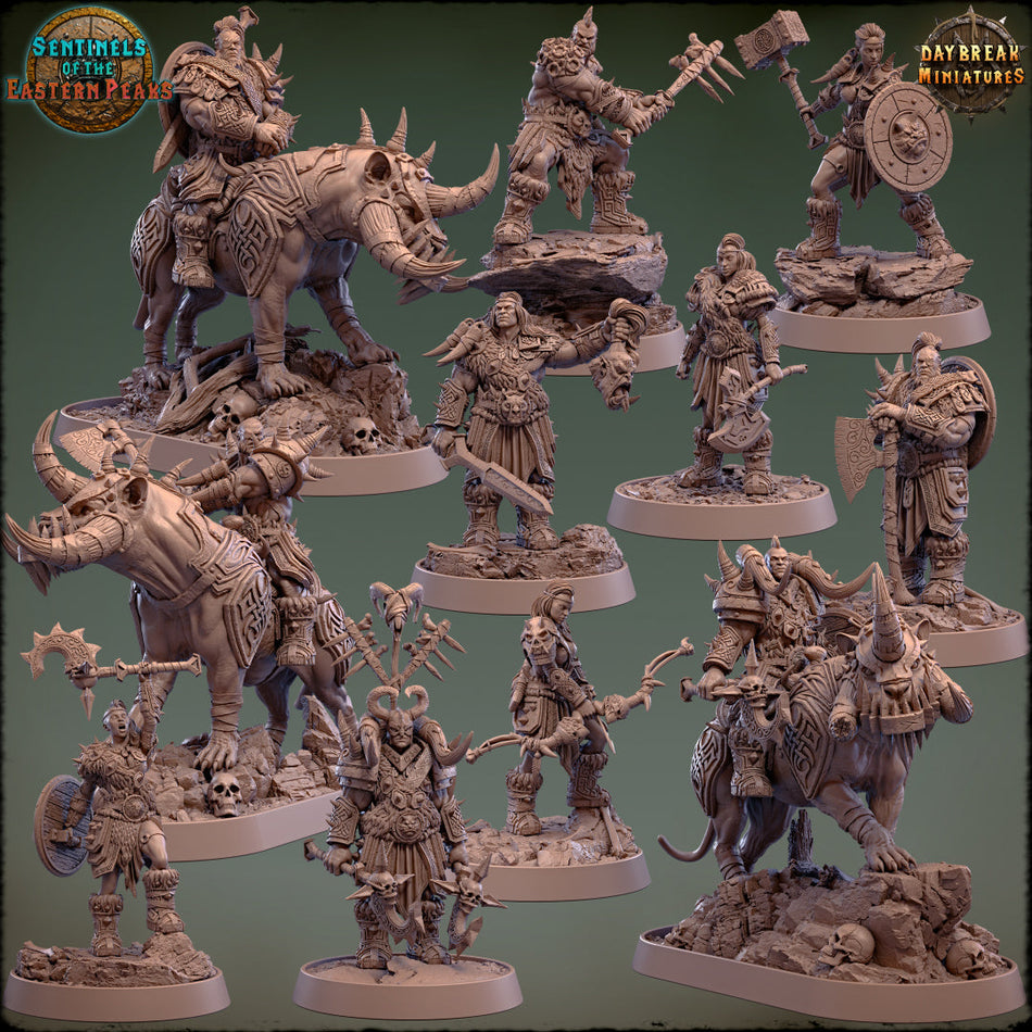 Barbaren - Sentinels of the Eastern Peaks - Daybreak Miniatures