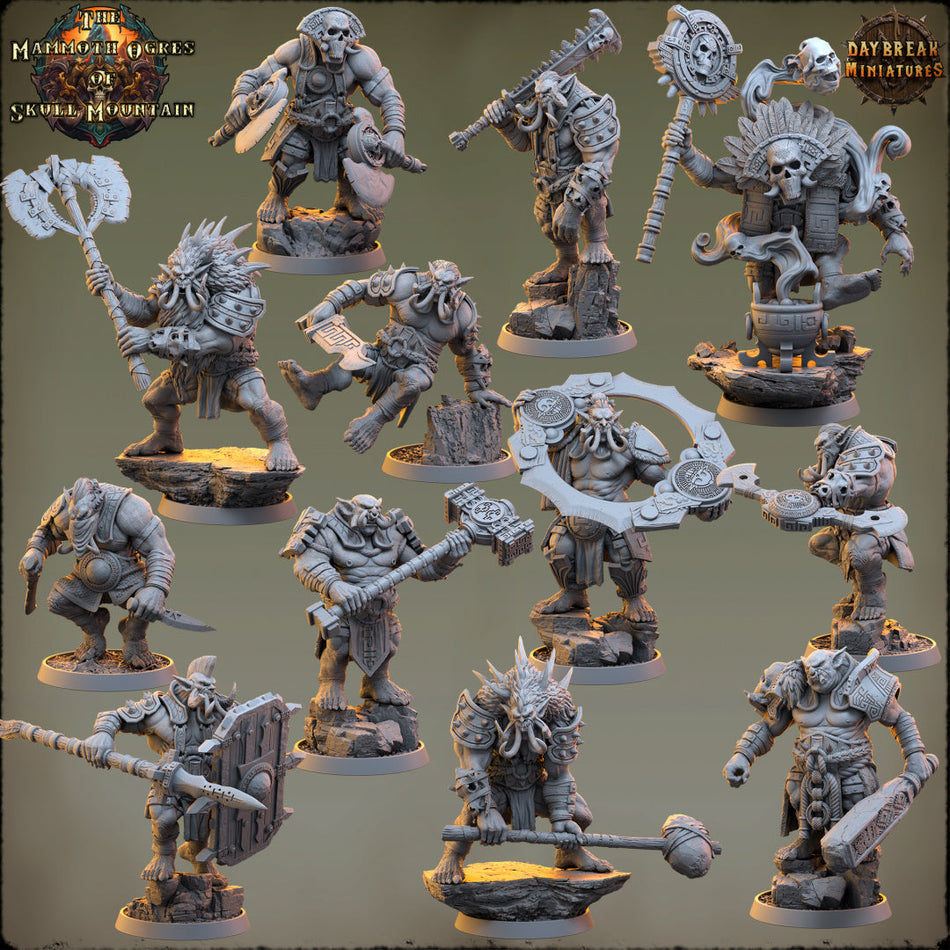 Oger - The Mammoth Ogres of Skull Mountain - Daybreak Miniatures