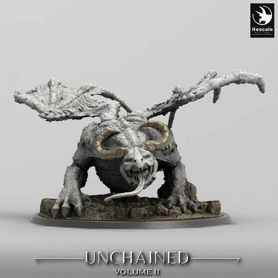 Dragon Grogbann - Unchained II - Rescale Miniatures