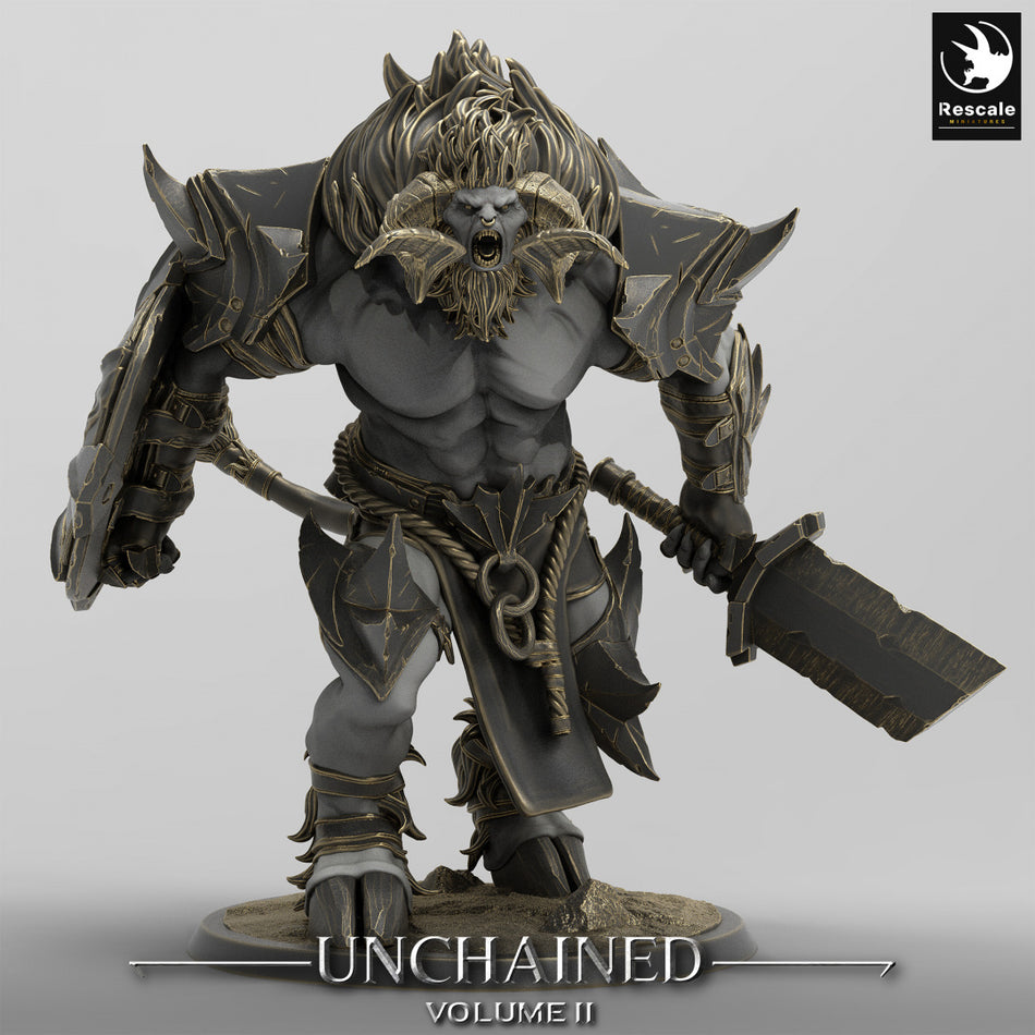 Minotaur - Unchained II - Rescale Miniatures
