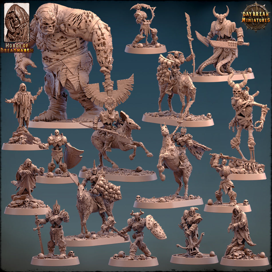 Untote - The Unliving Horde of Dreadmarsh - Daybreak Miniatures