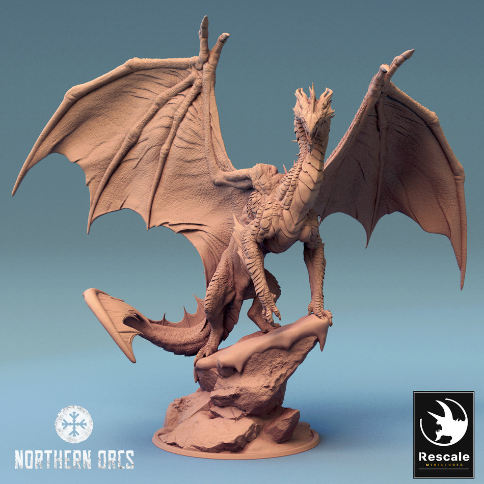 Metallic Dragon Silver - Northern Orcs - Rescale Miniatures