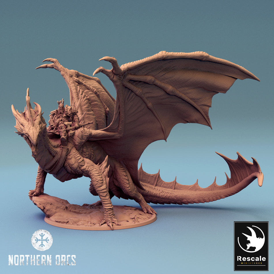Metallic Dragon Silver - Northern Orcs - Rescale Miniatures