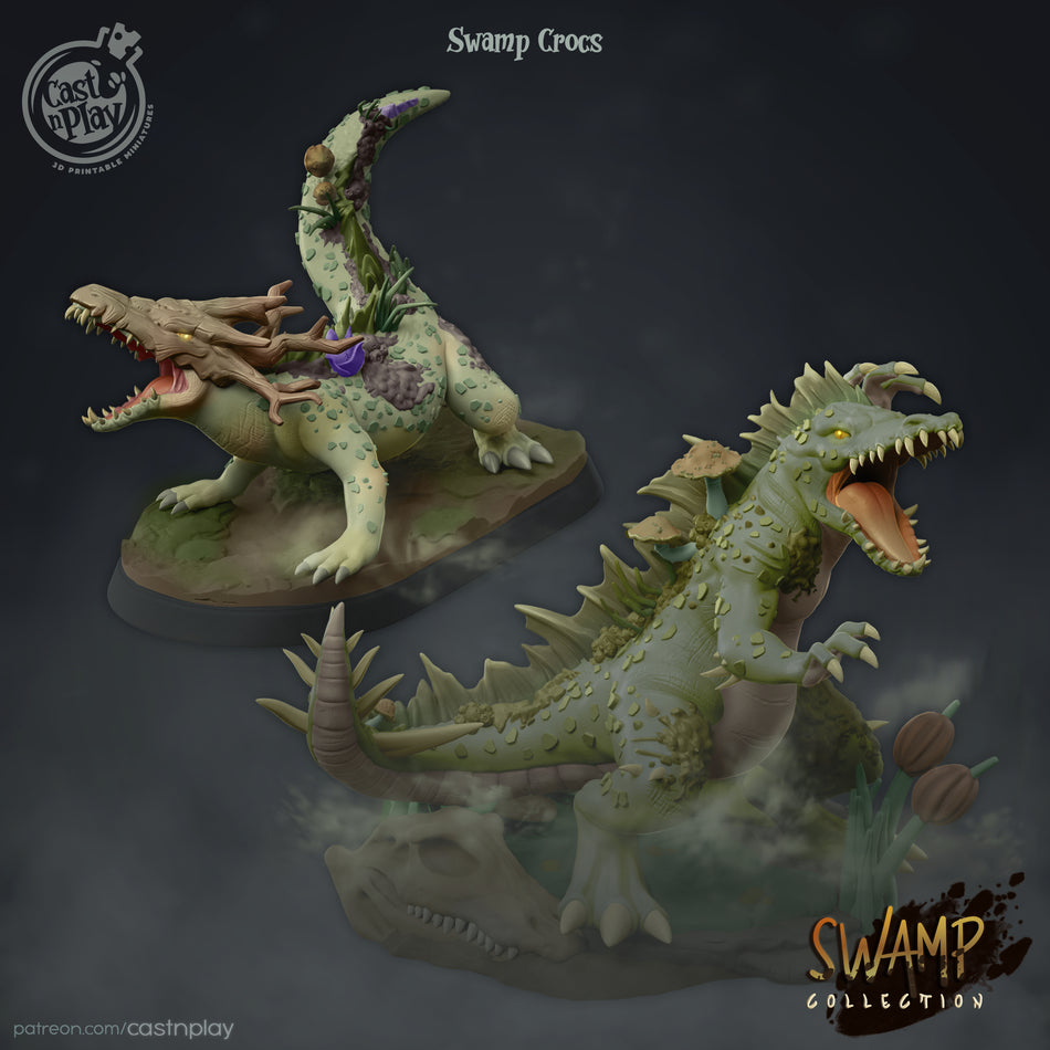 Crocodiles - Swamp - Cast n Play