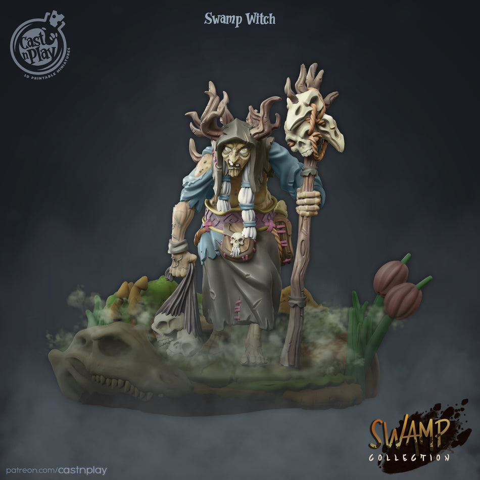 Witch - Swamp - Cast n Play