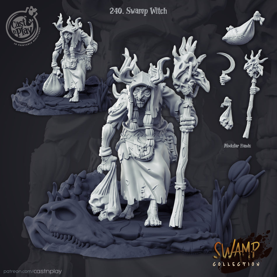 Witch - Swamp - Cast n Play
