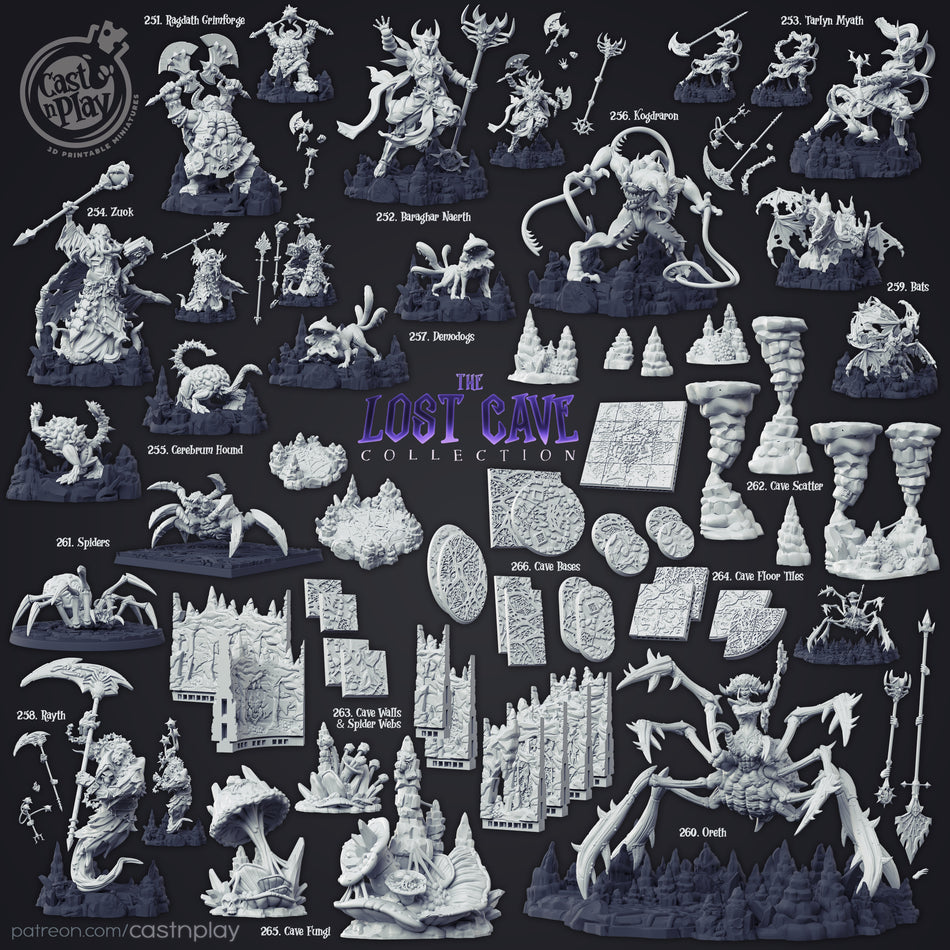 Oreth - The Lost Cave - Cast n Play