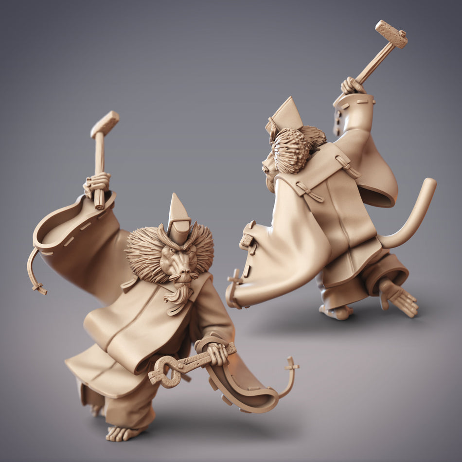 Tokichi Bellwright, Monkeyfolk CraftsmanMiniature - Qian Sheng Shan - Sarugami - CM