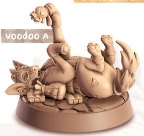 Hyena - Scavengers - Lena - Animal Companions by Cornelia - Cast n Play