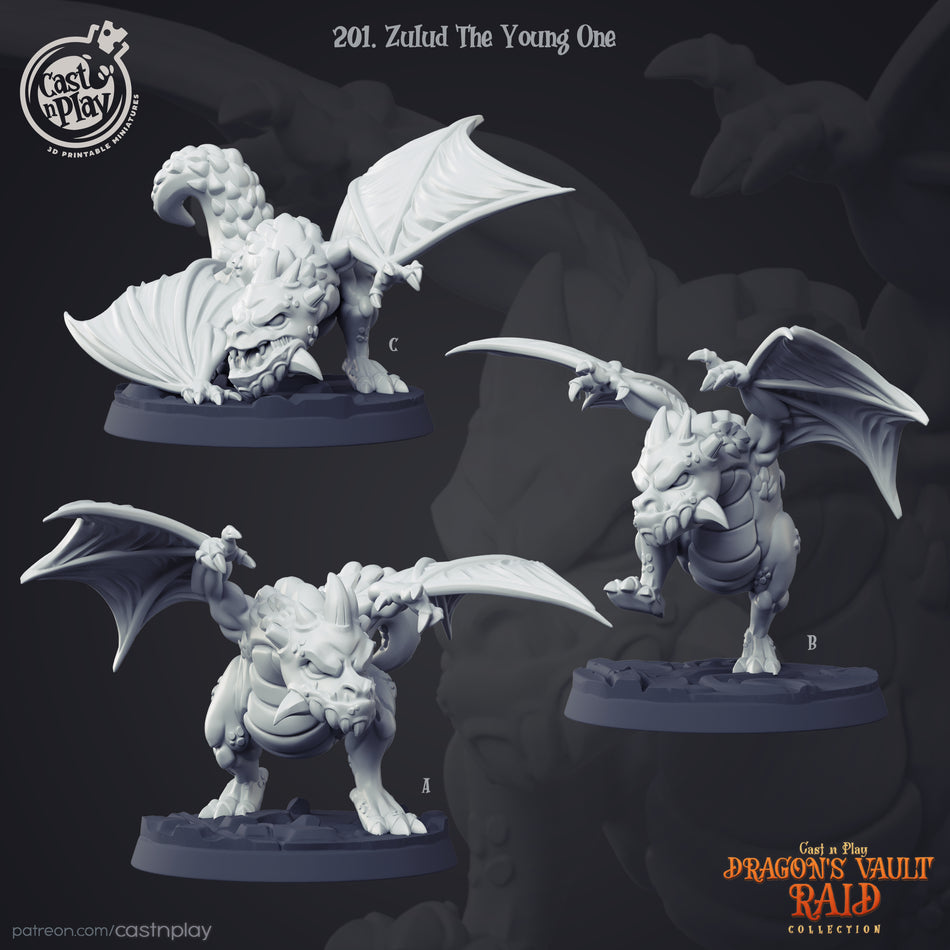 Zulud the Young One - Dragons Vault Raids - Cast n Play